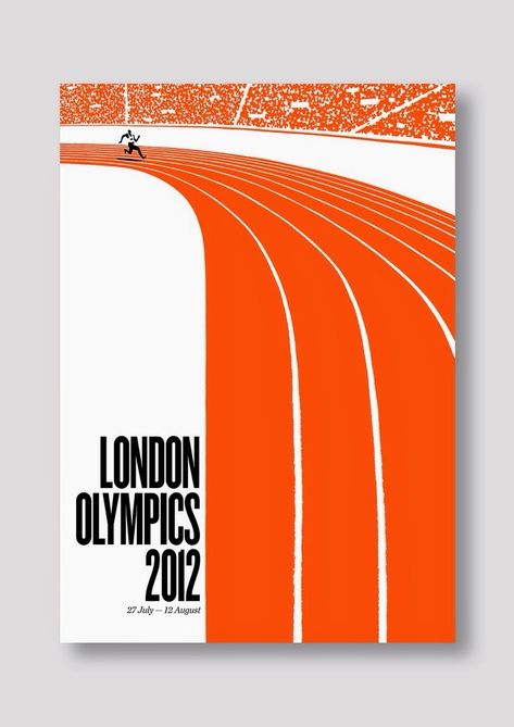 Innovative Graphic Design, Olympics Poster Design, Olympics Graphic Design, Running Poster Design, Track Graphic Design, Sport Poster Design Graphics, Running Graphic Design, Olympics Aesthetic, Olympics Design