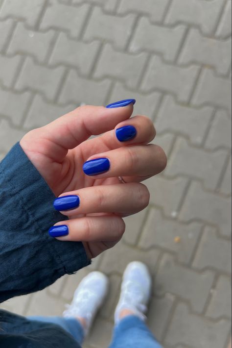 #blue #nails #nailart #oval #shorts #royalblue #navy Royal Blue Nails, Blue Nails, Nails Nailart, Royal Blue, Nail Art, Navy, Nails, Blue, Nail Arts