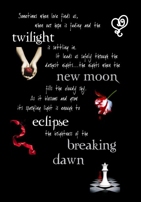 Twilight Saga Edward Cullen And Bella Swan, New Moon Eclipse, Twilight Saga Quotes, Twilight Poster, Twilight Saga Books, Twilight Quotes, Twilight Saga Series, Twilight Funny, Twilight Memes