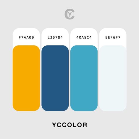 Blue Website Color Schemes, Colour Combinations Graphic Design, Cyan Colour Palette, Color Palette Three Colors, Three Colour Palette, Blue Pallete Combination, Logo Color Pallete, Blue Combination Color, Industrial Website