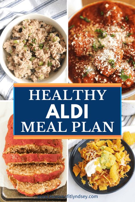 Aldi Meal Plan - Healthy 5 Day Meal Plan - Momma Fit Lyndsey Grocery List On A Budget, Peanut Butter Keto, 5 Day Meal Plan, Eat Healthy On A Budget, Aldi Meal Plan, Aldi Recipes, Healthy Budget, Healthy On A Budget, Printable Shopping List