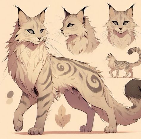 Fantasy Cat Drawing, Warrior Cats Outline, Warrior Cat Drawings Character Design, Cat Warrior Character Design, Siberian Cat Drawing, Warrior Cats Inspiration, Worrier Cats Oc, Warrior Cats Oc Base F2u, Warrior Cat Oc Reference Sheet