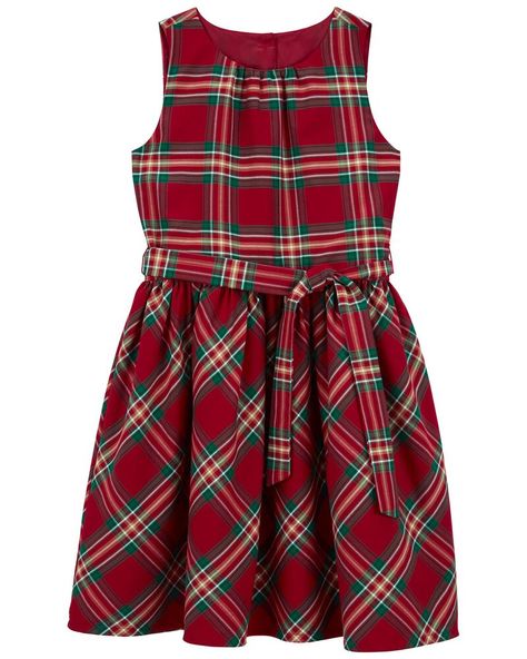 Tartan wedding dress