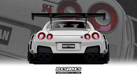 EDC Graphics Nissan GT-R #Nissan #render #JDM Japanese cars #1080P #wallpaper #hdwallpaper #desktop Black Mercedes Benz, Nissan 180sx, Nissan Gtr R34, Skyline Gtr R34, Volkswagen Scirocco, Jdm Wallpaper, Nissan Gtr R35, Gtr R34, Best Jdm Cars