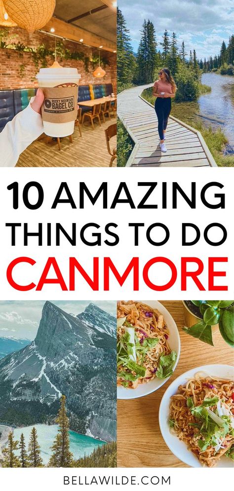 Things To Do In Canmore Alberta, Canmore Alberta Things To Do, Canmore Restaurants, Canmore Hikes, Banff Outfits, Bucket List Canada, Canmore Canada, Banff Trip, Alberta Photography