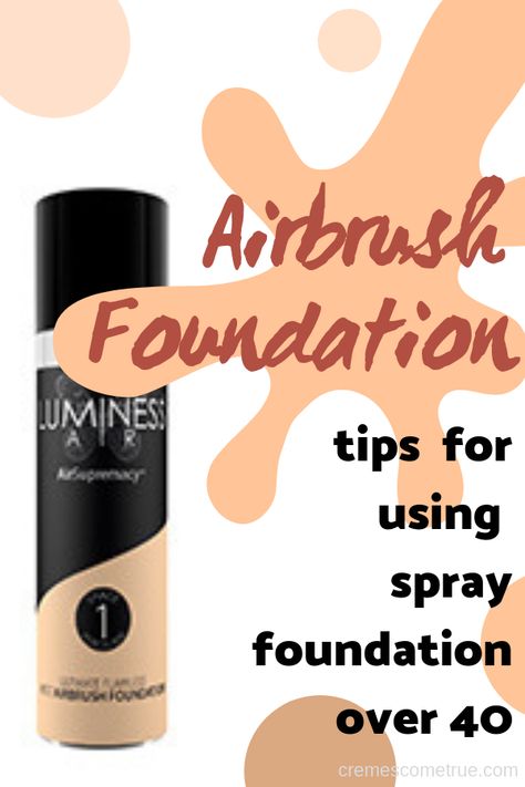 Luminess Airbrush Makeup Tutorial, Foundation Over 40, Air Brush Makeup, Luminess Airbrush Makeup, Airbrushed Makeup, Best Airbrush Makeup, Air Makeup, Airbrush Make Up, Airbrush Makeup Kit