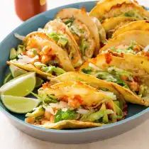 Tacos Two Ways | Cook's Country Crunchy Shrimp Tacos, Crunchy Shrimp, Recipe Keeper, Cooks Country, Cooks Country Recipes, Donut Toppings, Dinner Choices, Cookie Toppings, Country Recipes