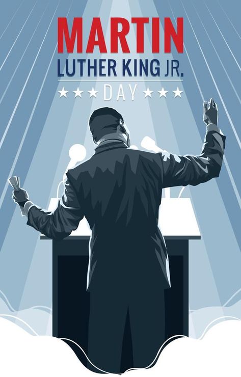 Martin Luther King Day Poster Concept Martin Luther King Jr Art, Dr King, Free At Last, Martin Luther King Jr Day, Dr Martin Luther King Jr, Dr Martin Luther King, Jr Art, The Martin, Search Video