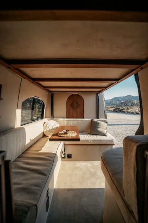 We worked 18 hours a day to convert a van into our own luxury tiny home on wheels - now it can be yours for a price Camper Van Ideas, Marvel Bedding, Campervan Ideas, Best Campervan, Seating Benches, Tiny House Company, Home On Wheels, Van Ideas, Build A Camper