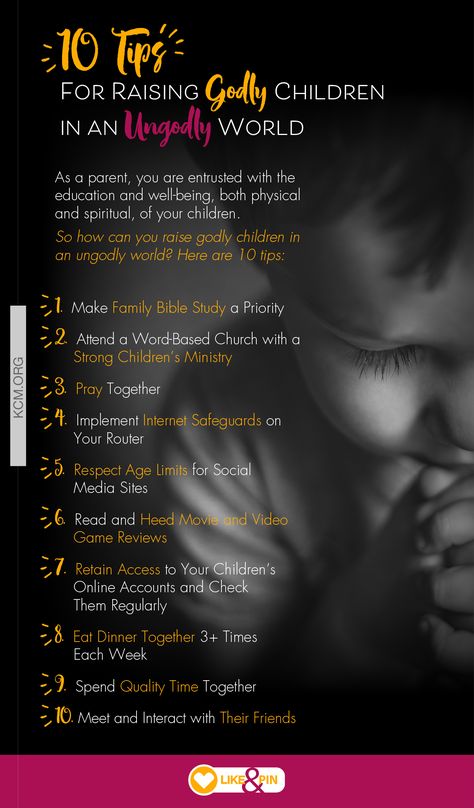 How can you raise godly children in an ungodly world? Here are 10 tips to help you today! Godly Parenting Tips, Godly Mother, Family Bible Study, Christian Homemaking, Biblical Parenting, Raising Godly Children, Godly Men, Train Up A Child, Christian Kids