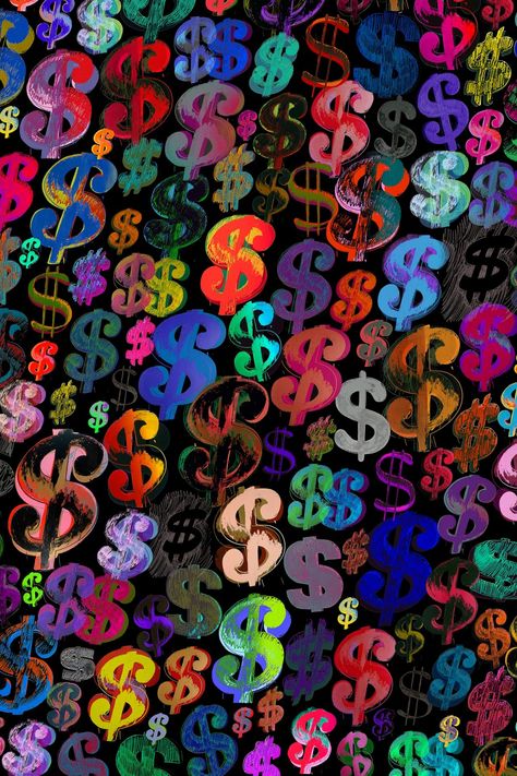 Money · Flavor Paper Cool Screensavers, New York City Life, Pretty Wallpaper Ipad, Grid Wallpaper, Dollar Bills, Graphic Poster Art, Iphone Wallpaper Pattern, Iphone Homescreen Wallpaper, Edgy Wallpaper