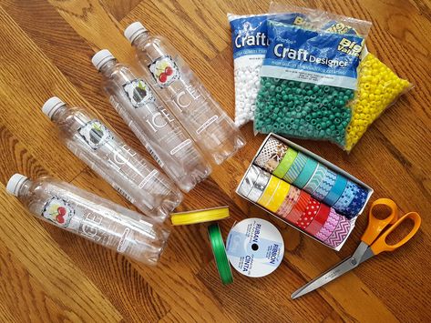 Make some noise! How to create your own Spirit Shakers. – Team Colors By Carrie Noise Makers For Cheer Competition, Game Day Noise Makers, Spirit Stick Ideas Diy, Noisemakers Diy, School Spirit Crafts, Cheer Spirit Sticks, Team Spirit Crafts, Santa Notes, Spirit Stick