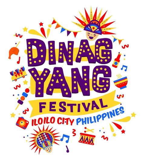 I'm happy to share with you the second design I did for my friend's business. The collection was mostly done late at night after coming… | Instagram Filipino Festival Poster, Festival Shirt Design, Filipino Illustration, Filipino Graphic Design, Dinagyang Festival, Festival Moodboard, Events Poster, Sinulog Festival, Festive Poster