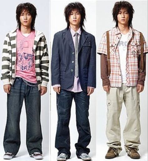 Y2k Outfits Shirt, 2013 Mens Fashion, 2002 Fashion Men, 2008 Fashion Men, 90s Harajuku Fashion Men, 2000s Japanese Fashion Male, 2000s Fashion Asian, Indie Sleaze Mens Fashion, Layered Shirts Outfit Grunge