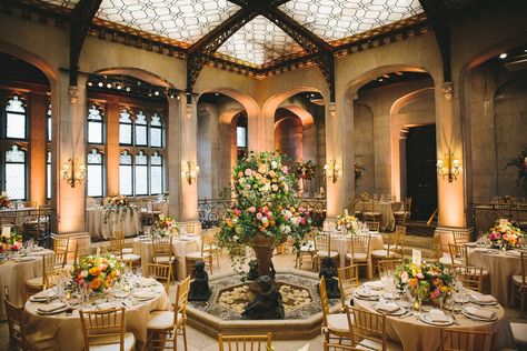 Hempstead House Wedding, Sands Point Preserve, photo by Edward Winter / READYLUCK, Andrew Pascoe Flowers Faerie Wedding, Hempstead House, Victorian Wedding Themes, Vintage Wedding Venues, Snow White Wedding, Rosecliff Mansion, Bridal March, Storybook Wedding, Vintage Wedding Theme