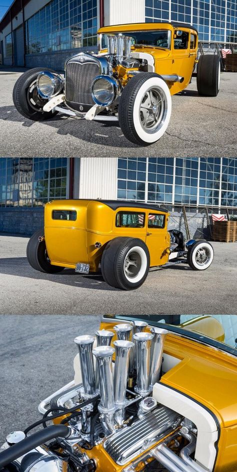 Ford Model A Hotrod, Hot Rod Autos, Rat Rod Interior, Custom Hot Rods, Model A Hot Rod, Custom Cars For Sale, Hot Rod Art, Hot Rod Cars, 1931 Ford Model A