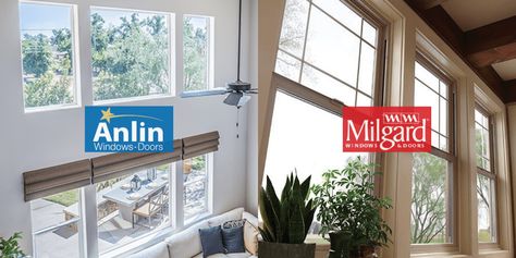 Anlin versus Milgard Anlin Windows, New Home Windows, Milgard Windows, Vinyl Replacement Windows, Fiberglass Windows, Window Manufacturers, Awning Windows, Energy Efficient Buildings, Window Company