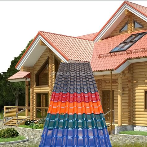 Pvc Roofing Sheets, Plastic Roofing, Pvc Roofing, Garage Shed, Roofing Sheets, Roof Tiles, Courtyard House, Roofing Materials, Residential House