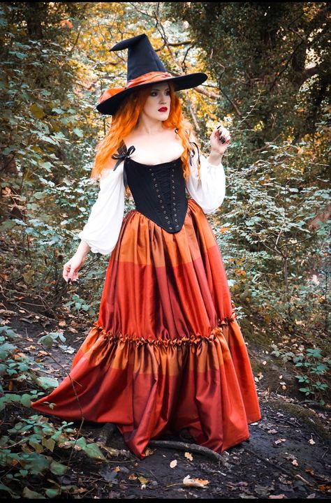 Witch Costume Ideas, Cute Witch Costume, Witches Costumes For Women, Witch Costume Diy, Amazing Halloween Costumes, Ren Faire Costume, Fair Outfits, Witch Costumes, Witch Dress