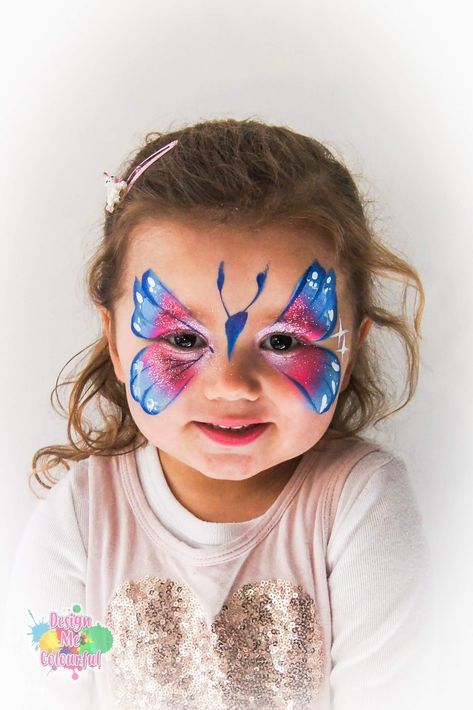 #butterfly #facepaint #designmecolourful #facepainting Fall Butterfly, Butterfly Face Paint, Butterfly Face, Face Paintings, Face Painting Halloween, Facepaint, Face Painting, Painting Ideas, Face Paint