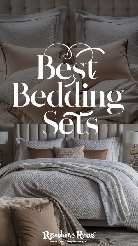 ✨ Upgrade your bedroom with luxurious bedding sets! From soft fabrics to chic designs, these picks will keep you cozy all year round. 🪶🌟 #LuxuryBedding #HomeStylingTips #BedroomInspiration #ComfortableLiving #BeddingTrends Best Bedding Sets, Cool Comforters, Best Bedding, Luxurious Bedding, Bedding Ideas, Luxury Bedding, Comforter Sets, Good Night Sleep, Chic Design