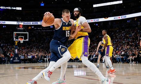 Lakers Vs Nuggets, Michael Porter Jr, Michael Porter, Sprained Ankle, Anthony Davis, Team Effort, Denver Nuggets, Lower Leg, Los Angeles Lakers