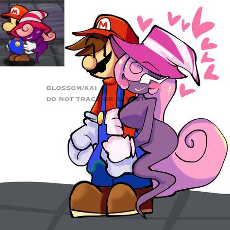 Smash Bros Fanart Funny, Vivian Paper Mario Fanart, Mr L Paper Mario, Vivian Mario, Wiggler Mario, Vivian Paper Mario, Mario Enemies, Mario Bros Characters, Super Paper Mario