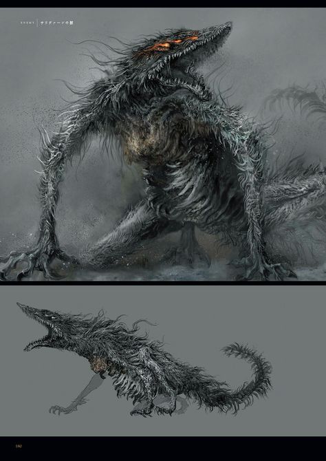 Dark Souls 3 Concept Art - Enemy Concept Art Bloodborne Concept Art, Dark Souls Concept Art, Dark Souls Artwork, Dark Souls 2, Bloodborne Art, Dark Creatures, Arte Peculiar, Demon Souls, Dark Souls 3