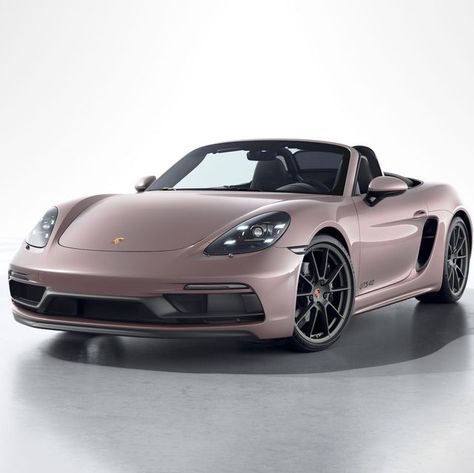 Porsche Convertible, Pink Porsche, Porsche Gts, 718 Boxster, Porsche 718 Boxster, Porsche Car, Porsche 718 Cayman, Porsche Models, Porsche Boxster