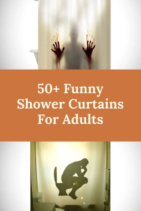 50+ Funny Shower Curtains For Adults You Can Buy Today!  Discover some of the best FUNNY Shower Curtains for your bathroom. we have listed an epic list of unique, novelty and humorous shower curtains for adults. Garden Hideaway, Industrial Showers, Marble Shower Curtain, Curtain Alternatives, Cool Bathroom, Diy Shower Curtain, Funny Shower Curtains, Cool Shower Curtains, Marble Showers