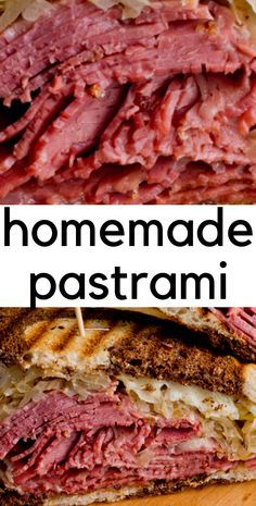 Pastrami Recipes, Deli Meat Recipes, Homemade Pastrami, Pastrami Recipe, Meat Curing, Cured Meat Recipes, Homemade Sausage Recipes, Meat Lovers Pizza, Corn Beef