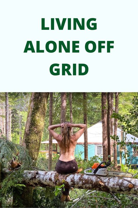 LIVING ALONE OFF GRID | YURT Threatened By HUGE TREE | SEAWEED COMPOST For GARDEN | Self Sufficient Living | Homesteading Skills | #offgrid #homesteading Off Grid Living Self Sufficient, Off Grid Living Aesthetic, Compost For Garden, Offgrid Homesteading, Self Sufficient Living, Off The Grid Living, Homestead Skills, Living Off Grid, Huge Tree