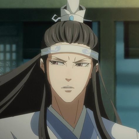 Mo Dao Zu Shi Donghua Mdzs Lan Xichen, Meng Yao, Lan Xichen, Mo Dao Zu Shi, Black Clothes, Demonic Cultivation, Anime Screenshots, Anime Boys, Profile Picture