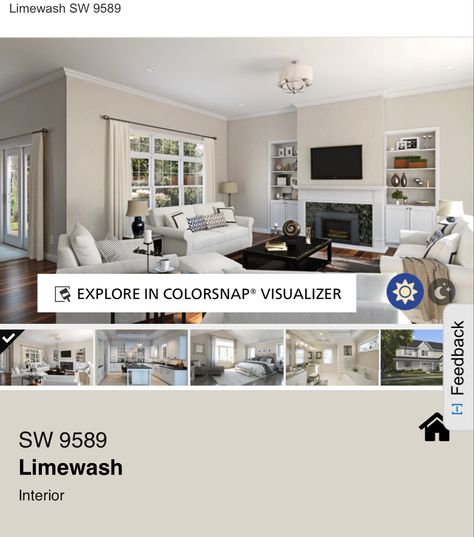 Sherwin Williams Limewash SW 9589 Drift Of Mist, Pastel Paint Colors, Diy Custom Closet, Worldly Gray, Historic Colours, Loft Interiors, Sherwin Williams Paint Colors, Paint Projects, Interior Paint Colors