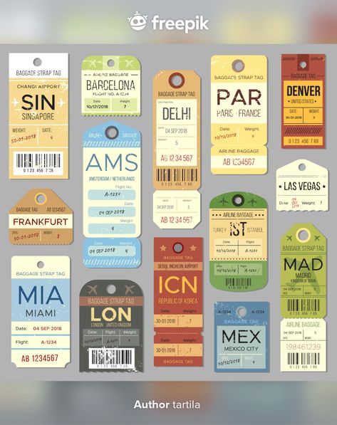 Vintage Train Ticket, Airport Tickets, Vintage Luggage Tags, Old Luggage, Train Ticket, Baggage Tag, Vintage Ticket, طابع بريدي, Travel Tickets