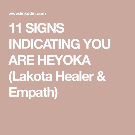 11 SIGNS INDICATING YOU ARE HEYOKA (Lakota Healer & Empath) Heyoka Empath Traits, Heyoka Empath Symbol, Heyoka Empath Tattoo, Empath Symbol, Empath Healer, Native American Astrology, Heyoka Empath, Native American Beliefs, Empath Traits