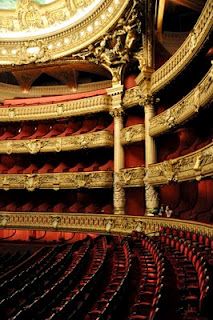 Opera House Paris, Paris Opera House, A Night At The Opera, I Love Paris, Gold And Red, France Travel, Oh The Places Youll Go, The Stage, Amazing Architecture