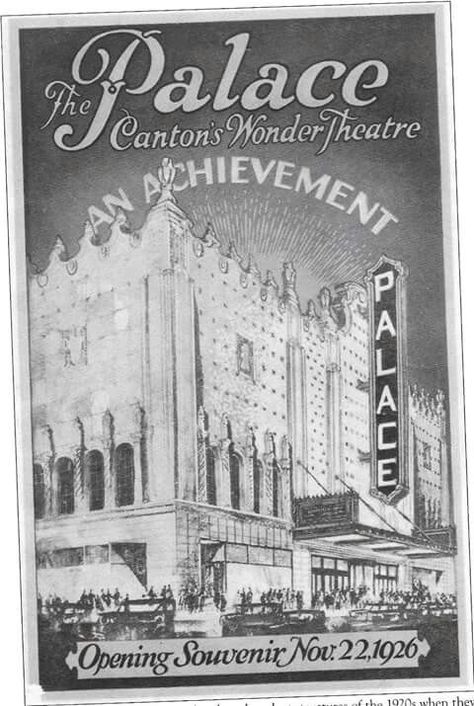 Palace theater canton ohio Ohio History, Canton Ohio, Vintage Pics, Movie Theaters, Akron Ohio, Northeast Ohio, Ohio Usa, Local History, Cleveland Ohio