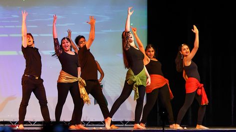 Indian, Oriental, Western Fusion Dance | Stuti Aga | Classes and Performances | Switzerland Western Dance Costume, School Team Building, Fusion Dance, Western Dance, Dance Workshop, Group Dance, Team Building Events, Traditional Dance, Indian Dance