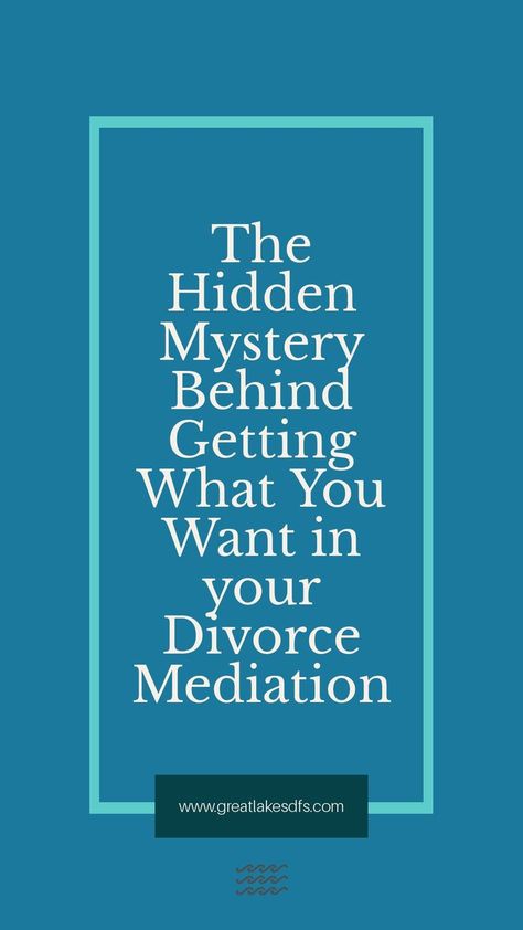 Implement these 5 simple strategies to get what you want in your divorce mediation. Divorce Finances, Overcoming Jealousy, Divorce Settlement, Divorce Mediation, Divorce Help, Marriage Therapy, Divorce Advice, Divorce Process, Best Marriage Advice