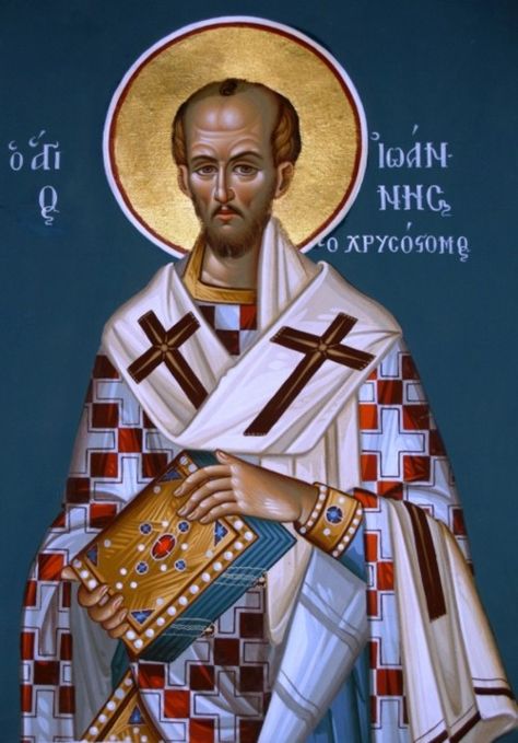 St. John Chrysostom Saint John, St John Chrysostom, John Chrysostom, Paint Icon, Orthodox Christian Icons, Religious Tattoos, Eastern Orthodox, Byzantine Art, Byzantine Icons