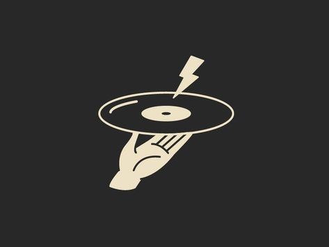 Dnb Tattoo Design, Vinyl Record Tattoo, Record Label Design, Record Tattoo, Record Label Logo, Music Logos, Vinyl Logo, Dj Logo, Tattoo Graphic