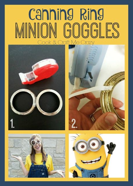 Minions Decorations, Minion Glasses, Adult Minion Costume, Minion Diy, How To Makw, Diy Minion Costume, Minion Goggles, Minion Decorations, Party Planning 101