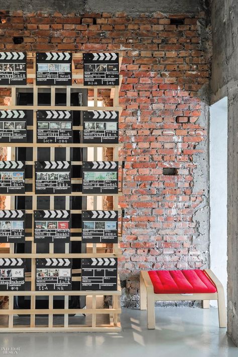 Clapper Board, Online Interior Design Services, Studio Room, Do The Work, Film Studio, Glass Floor, Online Interior Design, Studio Decor, Office Inspiration