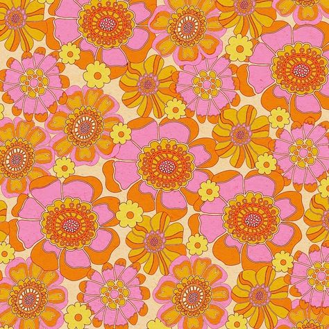 All Posts • Instagram 60s Flower Pattern, Groovy Design, Fashion Snoops, Textiles Projects, Consumer Insights, Hippie Flowers, 60s Retro, Image Bank, Flowers Beautiful