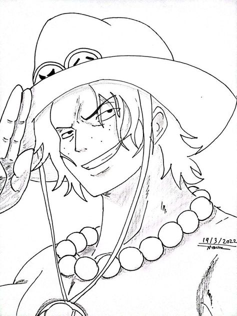 Drawing Ace From One Piece Ace From One Piece, Ace One Piece, Monster Truck Coloring Pages, Free Coloring Pages For Kids, Anime Lineart, Farm Animal Coloring Pages, Anime Drawing Books, Mermaid Coloring Pages, Unicorn Coloring Pages