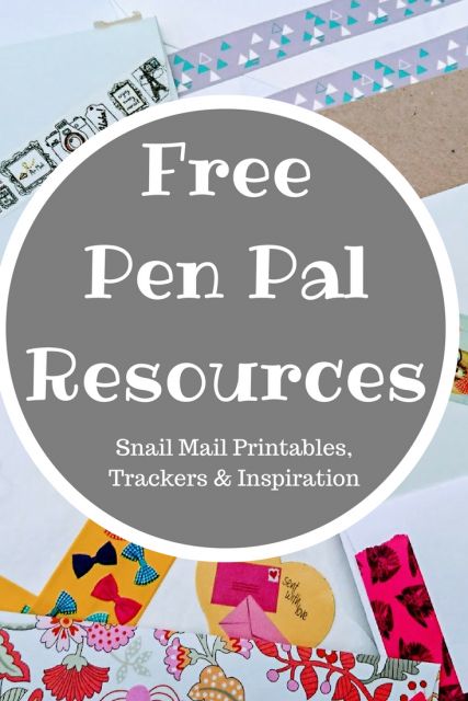 Pen Pal Box Ideas, Snailmail Ideas, Pen Pal Template Free Printable, Free Printable Pen Pal Tracker, Questions For Pen Pals, Pen Pal Tracker, Midwest Pen Pals, Happy Mail Printable, Snail Mail Printables