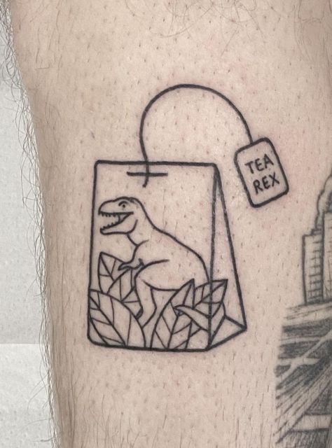 Funny Leg Tattoo, Cute Blackwork Tattoo, Funny Small Tattoos For Guys, Historic Tattoos, Cool Tiny Tattoos, Tiny Leg Tattoos, Cute Funny Tattoos, Fun Small Tattoos, Old Fashioned Tattoo