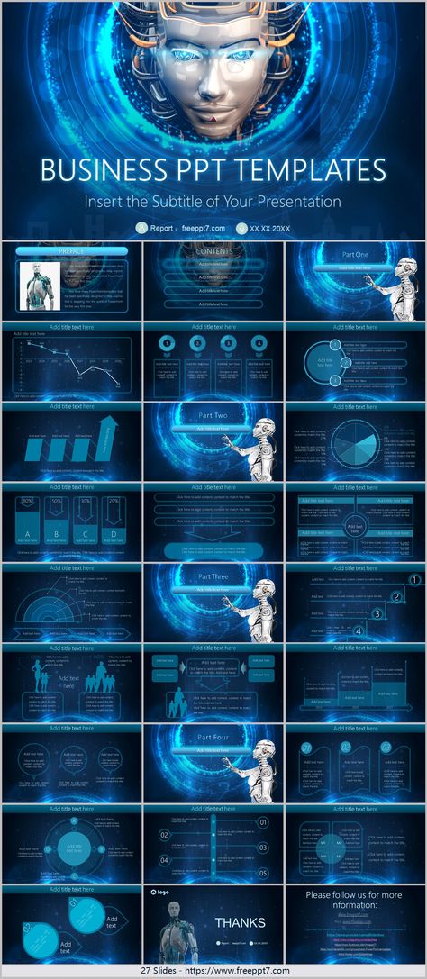 Best AI and Robotics PowerPoint Templates Iot Presentation, Slide Template Power Points, Power Point Templates Free Download, Project Presentation Design, Slide Themes, Writing An Application Letter, Themed Powerpoint, Cool Powerpoint, Creative Powerpoint Presentations