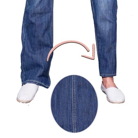 226K views · 2.6K reactions | Few people know this sewing trick - how to taper jeans keeping original seam! | Few people know this sewing trick - how to taper jeans keeping original seam! | By Miarti - Wiederverwendung | Facebook How To Taper Jeans, Elevation Ideas, Taper Jeans, Ideas Casa, Sewing Class, Dress Sewing, Tapered Jeans, 1k Views, Dress Sewing Patterns